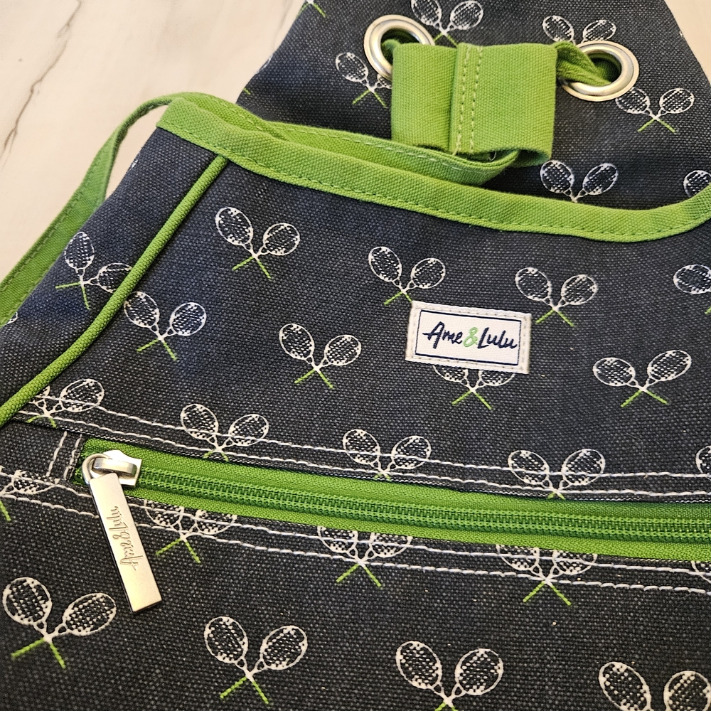 Ame Lulu Kingsley Tennis Backpack Victory Print - Picture 3 of 5